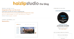 Desktop Screenshot of blog.haizlipstudio.com